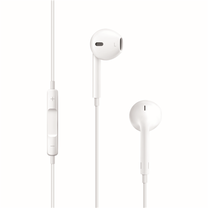 Vadu austiņas Apple EarPods MWU53ZM/A, balta krās.