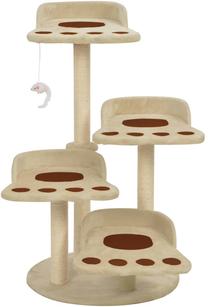 Kačių draskyklė VLX Cat Tree, 50 cm x 50 cm x 90 cm