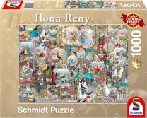 Dėlionė Schmidt Ilona Reny: Decorating With Dreams 458524, 49.3 cm x 69.3 cm, 1000 vnt., įvairių spalvų
