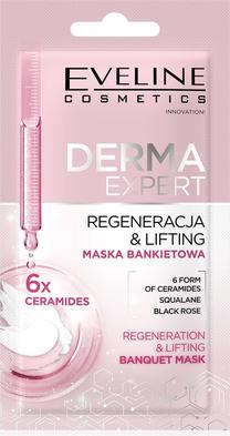 Маска для лица Eveline Derma Expert Banquet - regeneration and lifting, 8 мл