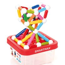Magnetinis konstruktorius Smartmax Build XXL 301408, 100 vnt., įvairių spalvų