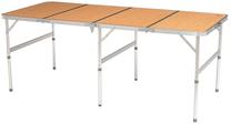 Stovyklavimo stalas Easy Camp 540019, ruda sp., 180 cm x 80 cm x 70 cm