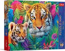 Puzle Trefl Tiger in the Jungle, 48 cm x 34 cm, 500 gab.
