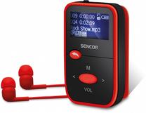 MP3 grotuvas Sencor SFP 4408 RD, juoda sp./raudona sp., 8 GB