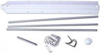 Товар с повреждённой упаковкой. Угловой набор отделочных планок Ravak BeHappy II Mounting Kit for 10° baths, хромовый цв.
