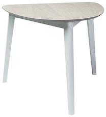 Stalas Scandinavian Karl, balta sp., 80 cm x 90 cm x 75 cm