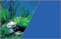Akvārija fons Zolux Blue Rock 354869, zila krās./zaļa krās., 120 cm