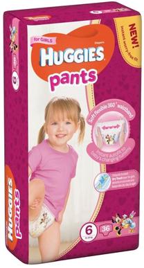Sauskelnės Huggies, 6 dydis, 25 kg, 36 vnt.