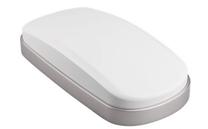 Lampa plafons Brillight 0021781, LED, 4000 °K, 1 x 12 W, balta krās. / sudraba krās.