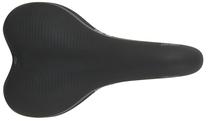 Dviračio balnelis Force Comfort Gel Tech, nailonas, juoda sp.