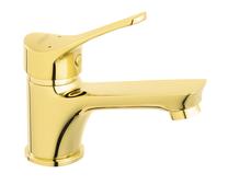 Смеситель для раковины Ferro Pettite Gold BPT2G, золотой цв.