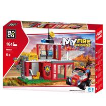 Конструктор Blocki My Fire Brigade KB0817, 164 шт., многоцветный