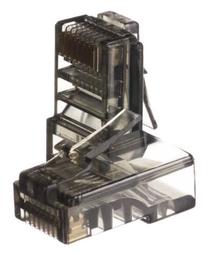 Netrack Modular Plug UTP Cat 5e RJ45 x 100 Black