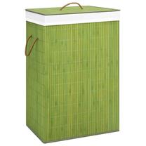 Ящик для белья VLX Bamboo 320753 Green, зеленый цв., 40 см x 30 см x 60 см