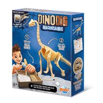 Комплект для раскопок Buki France Dino Dig Brachiosaurus, коричневый цв.
