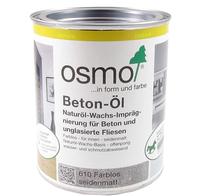 Laka, spīdīga Osmo Concrete 610, 2.5 l, Caurspīdīga krās.