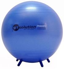Vingrošanas bumbas Pezzi SITsolution Maxafe 0603020D0045000S, zila krās., 65 cm
