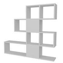 Pastatoma lentyna Kalune Design Karlin 745DCD3609, balta sp., 109 cm x 120 cm x 19.5 cm