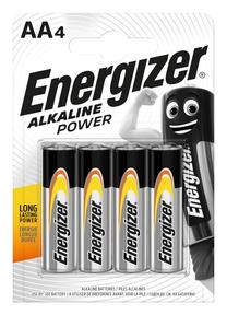 Elementai Energizer AA/LR6, 4 vnt.