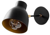 Valgusti seinale Opviq Dodo 3091 584TTM1904, E27, 1 x 40 W, must v. / must v.