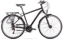Velosipēds tūristu Romet Wagant 6, 28 ", 21" rāmis, melna krās./pelēka krās.