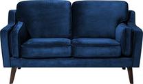 Sofa Beliani Lokka, tamsiai mėlyna sp., 150 x 83 cm x 85 cm