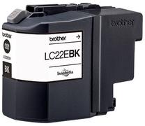 Printera kasetne Brother LC22EBK, melna krās.