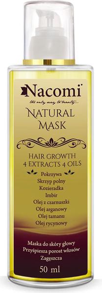 Juuksemask Nacomi Natural Scalp Care, 50 ml