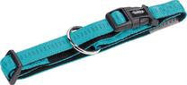 Ошейник для собак Nobby Soft Grip, бирюзовый цв., 250 - 350 мм x 15 мм, XS/S