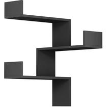 Sieninė lentyna Kalune Design Luksa 855DTE1776, antracito sp., 90 cm x 60 cm x 22 cm