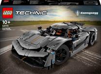 Konstruktorius LEGO® Technic Hiperautomobilis Koenigsegg Jesko Absolut Grey 42173, 801 vnt.