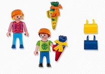 Фигурка-игрушка Playmobil Childs First Day At School 4686, 13 шт., многоцветный