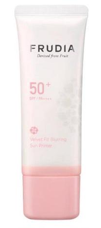 Kremas įdegio priežiūrai veidui Frudia Velvet Fit Blurring Sun Primer SPF50+, 40 g
