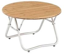 Stovyklavimo stalas Outwell Kimberley, ruda sp., 65 cm x 65 cm x 40 cm