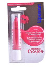 Lūpu balzams Liposan Crayon, 3 g, hot pink krās.