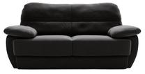 Sofa Polak Meble Zeno, juoda sp., 185 x 100 cm x 94 cm