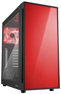 Kompiuterio korpusas Sharkoon, raudona sp.