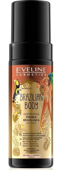 Мусс для автозагара Eveline Brazilian Body 6in1, 150 мл