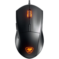 Vadu spēļu pele Cougar Minos XT, ar vadu pie usb / ps/2, melna krās.