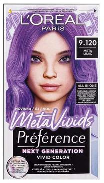 Matu krāsa L’Oréal Paris Meta Vivids, meta lilac krās., 9.120, 75 ml