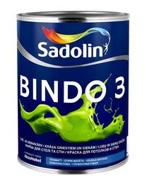 Краска Sadolin Bindo 3, белый цв., 1 л