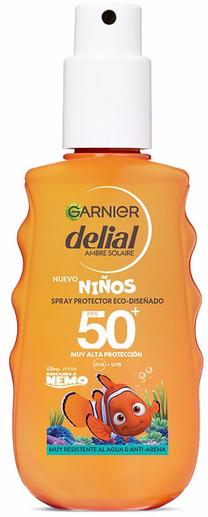 Purškiklis įdegio priežiūrai Garnier Kids SPF50, 150 ml