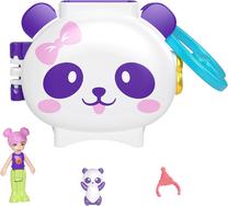 Žaislinė figūrėlė, su priedais Mattel Polly Pocket Connects Panda HRD38, įvairių spalvų