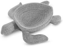 Dekoratyvinė figūrėlė Eldo Turtle, sidabro sp., 20 cm x 9 cm x 6 cm