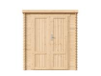 Aiakuur, põrandaga Timbela M309F1, 204 cm x 204 cm x 200 cm, pruun v.