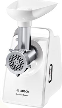 Mėsmalė Bosch MFW3X14W, balta sp. Prekė su pažeista pakuote.