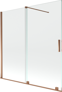Vannas siena Mexen Velar II, 150 cm x 160 cm, rose gold krās./rūdītais