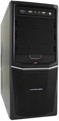 Kompiuterio korpusas LC-Power Case-pro-924B ATX, juoda sp.