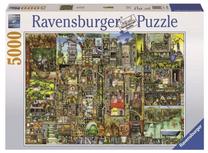 Пазл Ravensburger Bizzare Town, 153 см x 101 см, 5000 шт., многоцветный