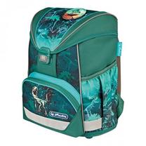 Mokyklinė kuprinė Herlitz UltraLight Green Rex, žalia sp., 36 cm x 28 cm x 21 cm